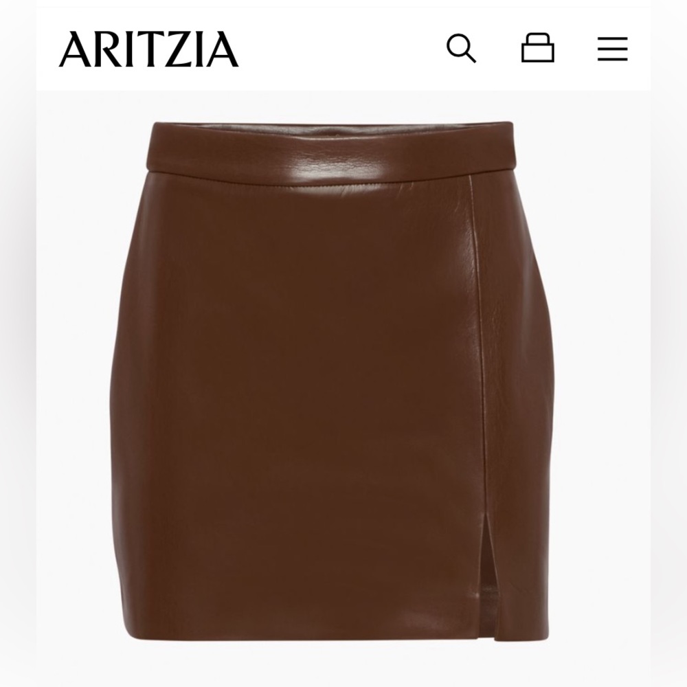 Aritzia patio mini skirt